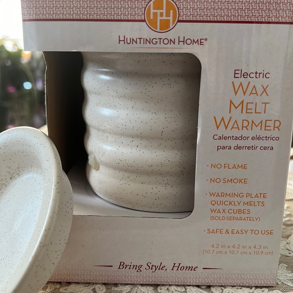 Huntington Home Electric Wax Melt Warmer NWOT